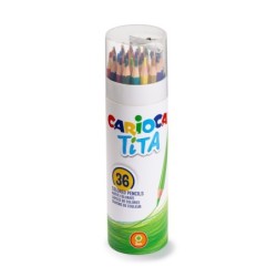 ESTUCHE 36 LÁPICES DE COLORES CARIOCA