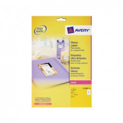 CAJA 25h ETIQUETAS AVERY...