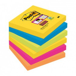 NOTAS POST-IT SUPER STICKY CARNIVAL