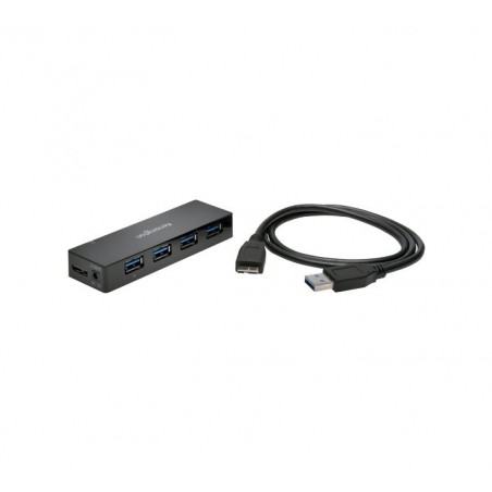 CARGADOR Y HUB USB 3.0 KENSINGTON DE CUATRO PUERTOS