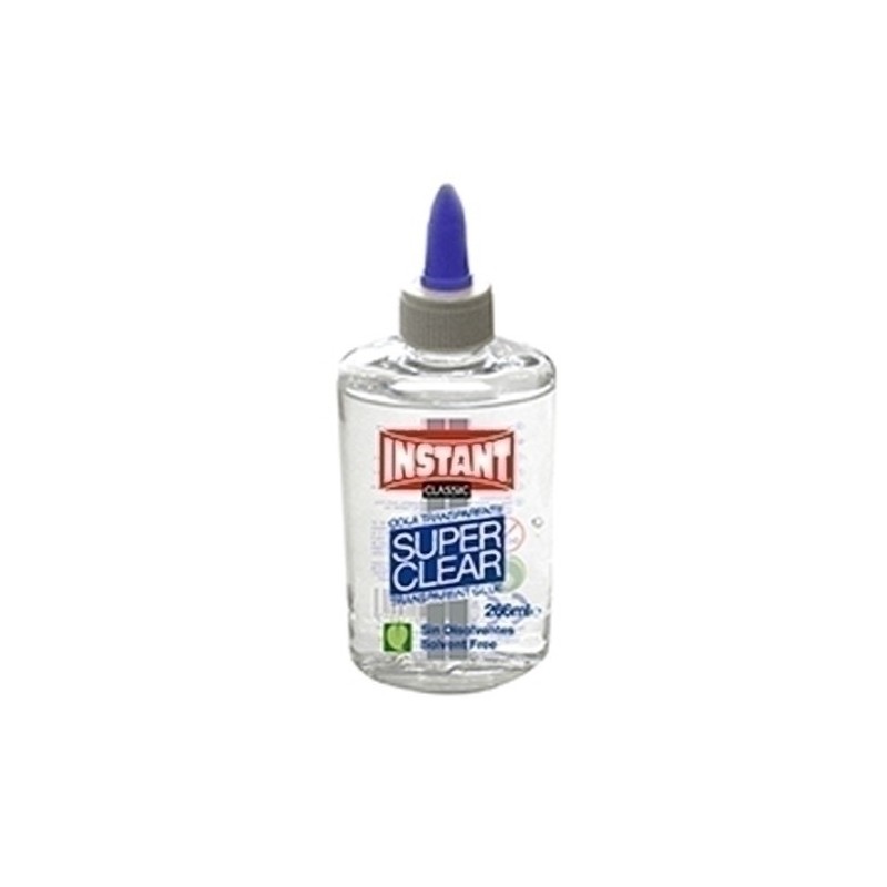 COLA SUPERCLEAR TRANSPARENTE 266 INSTANT PACK 6
