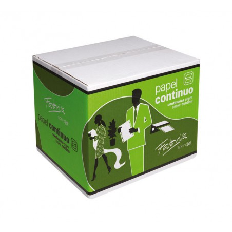 CAJA 2500h PAPEL CONTINUO FABRISA 38x12" TREPADO DERECHA PAUTADO