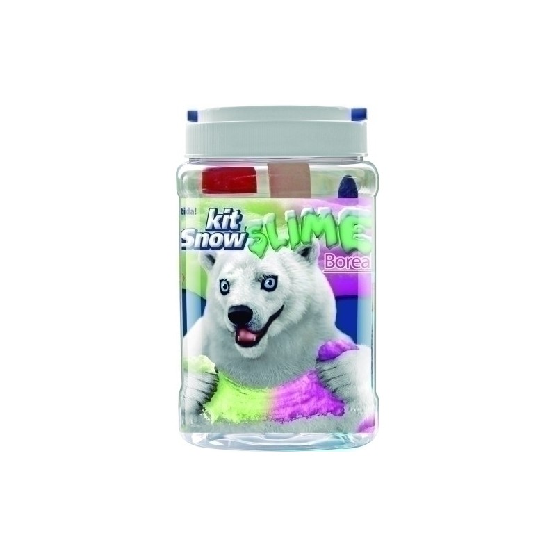 JUEGO SLIME KIT SNOW BEAR PLAYCOLOR PACK 3