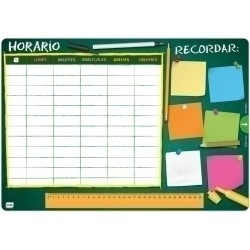 VADE SOBREMESA ESCOLAR HORARIO ERIK