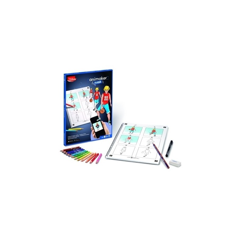 JUEGO MANUALIDADES ANIMAKER FLASH ACTION MAPED CREATIV