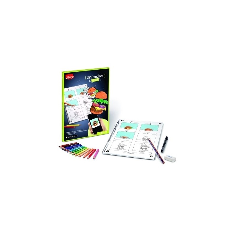 JUEGO MANUALIDADES ANIMAKER FLASH POP MAPED CREATIV