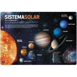 VADE SOBREMESA ESCOLAR SISTEMA SOLAR ERIK