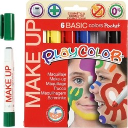 POCKET MAKE UP BASIC 6 COLORES PLAYCOLOR