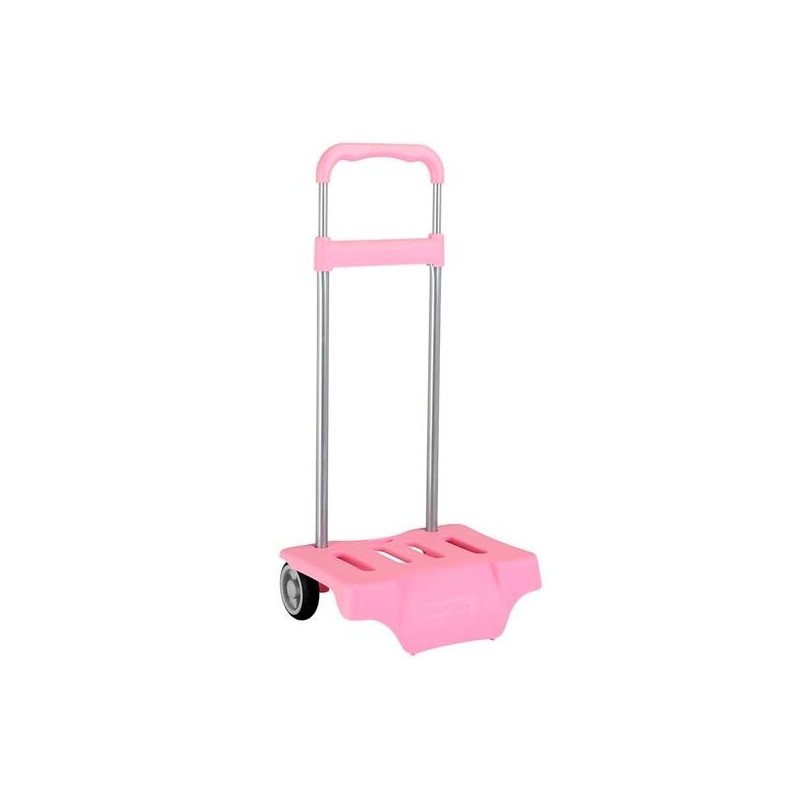 CARRO PORTAMOCHILAS P.673C TROLLEY ROSA CLARO SAFTA