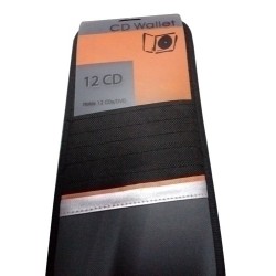 ARCHIVADOR CD CARTERA 12 DISCOS