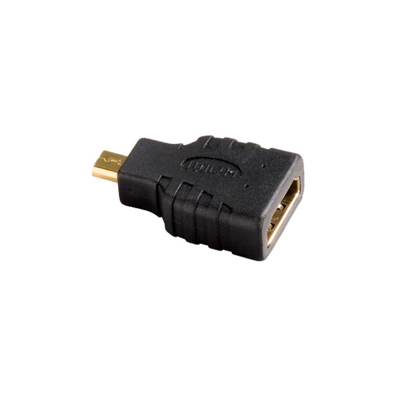 ADAPTADOR HAMA HDMI HEMBRA A MICRO HDMI MACHO