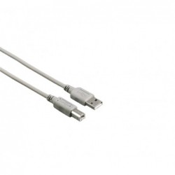 CABLE HAMA USB 2.0 A-B 1,5m...