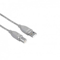 CABLE USB 2.0 HAMA BLINDADO 3m