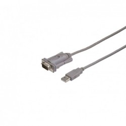 CABLE CONECTOR HAMA USB A RS 232 1,5m