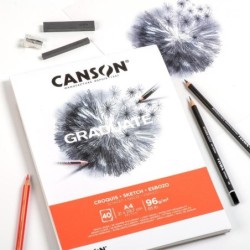 BLOC PAPEL GRADUATE 40 HOJAS CANSON