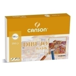 LÁMINA DIBUJO CANSON BASIK A3+ LISA PACK 250 UNIDADES