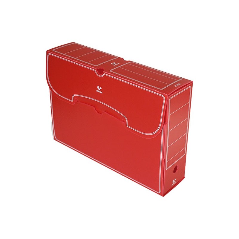 ARCHIVADOR DEFINITIVO PP ROJO GRAFOPLAS