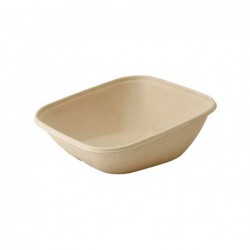 CAJA 300 ENVASES COMPOSTABLES DE BAGAZO 750ml