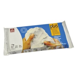 ARCILLA BLANCA SIO-2 PLUS 1KG PACK 6