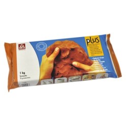ARCILLA TERRACOTA SIO-2 PLUS 1KG PACK 6