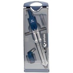 COMPÁS MICROMÉTRICO CON ADAPTADOR GRAFOPLAS
