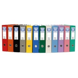 ARCHIVADOR PALANCA A4 2 MM AMARILLO UNISYSTEM