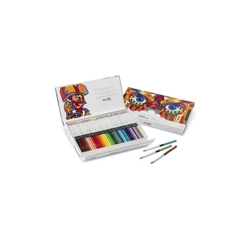 SET 40 LÁPICES DE COLORES CARIOCA PLUS