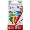 SET 6 ROTULADORES JUMBO CARIOCA