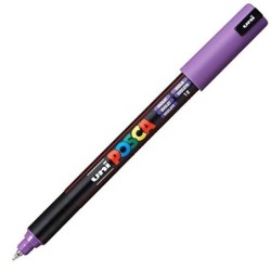 MARCADOR UNI-BALL POSCA PC-1MR VIOLETA EXTRAFINO 0.7MM