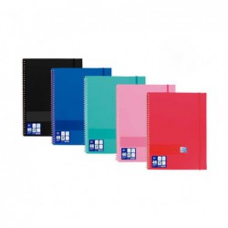 CARPETA DE 20 FUNDAS OXFORD LIVE&GO A4 COLORES VIVOS