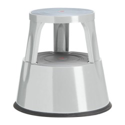 TABURETE 2 PELDAÑOS GRIS A-SERIES