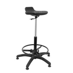 TABURETE MOLINAR PIQUERAS Y CRESPO POLIURETANO NEGRO