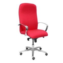 SILLÓN CAUDETE TAPIZADO ROJO PIQUERAS Y CRESPO