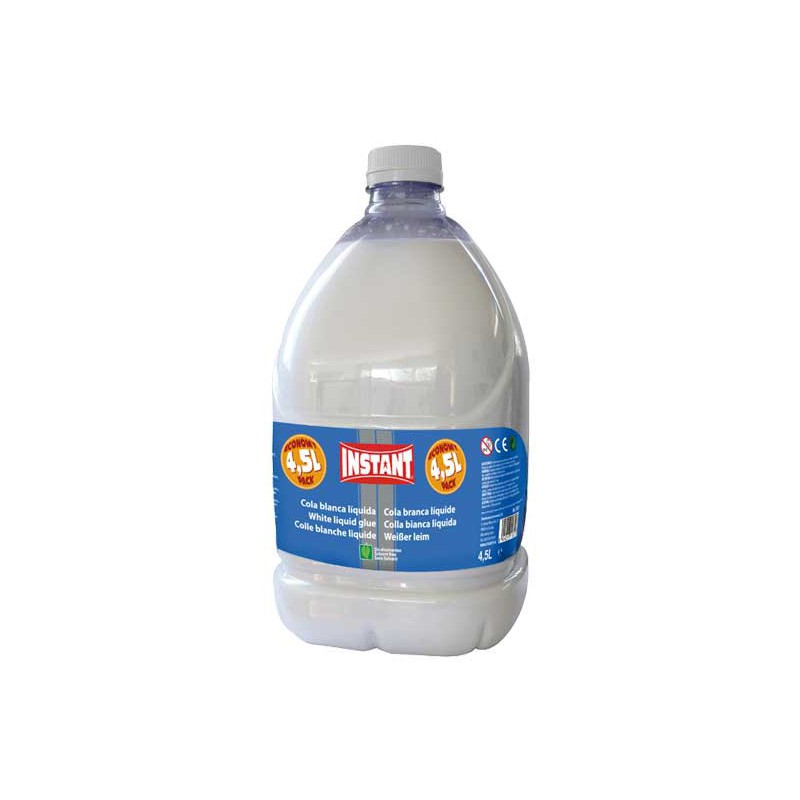 GARRAFA COLA BLANCA LÍQUIDA INSTANT 4,5l