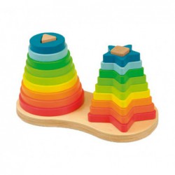 APILABLE ANDREU TOYS "RAINBOW STACKERS"