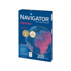 PAQUETE 150h PAPEL NAVIGATOR "BOLD DESIGN" A4 200gr