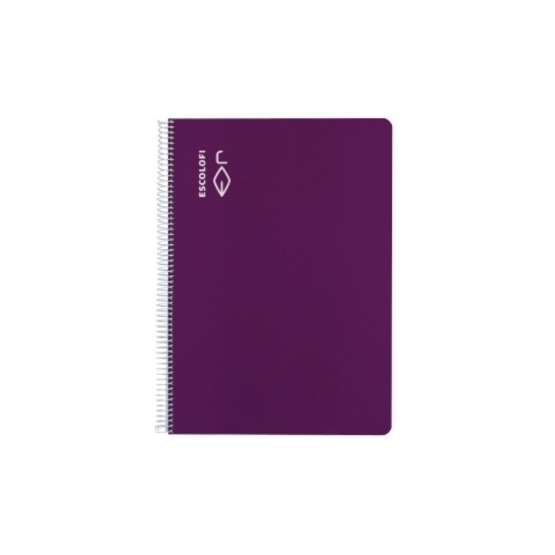 BLOC A4 80 HOJAS HORIZONTAL VIOLETA ESCOLOFI