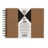 BLOC DE NOTAS CUADERNO 40 HOJAS MARRÓN CLAIREFONTAINE