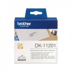 ROLLO 400 ETIQUETAS BROTHER DK11201  29 x 90 mm