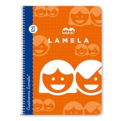 CUADERNO LAMELA 4º 40H RAYADO 2,5 MM SURTIDOS