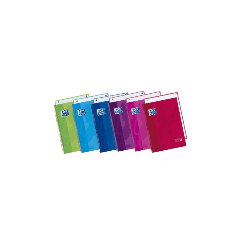 CUADERNO TAPA EXTRADURA 80H A4 OXFORD