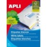 ETIQUETA AUTOADHESIVA BLANCA APLI