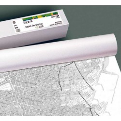 ROLLO PAPEL PLOTTER FABRISA COPIA DE PLANOS 42cmx175m