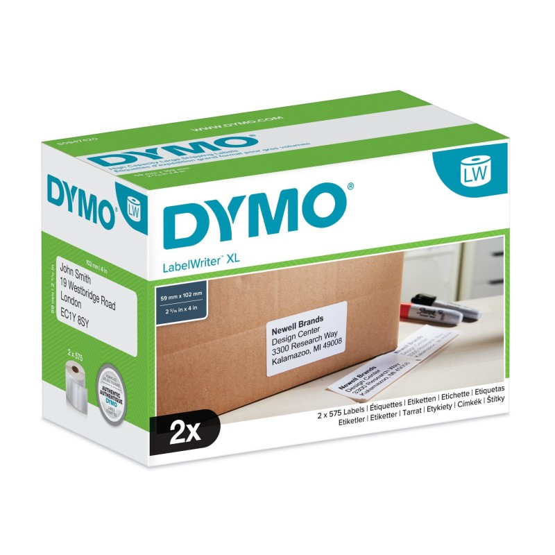 ETIQUETAS DE IDENTIFICACIÓN/ENVÍOS 102X59MM DYMO LW