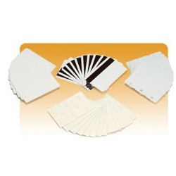 TARJETAS PVC ADHESIVAS CON MYLAR PACK 500 ZEBRA