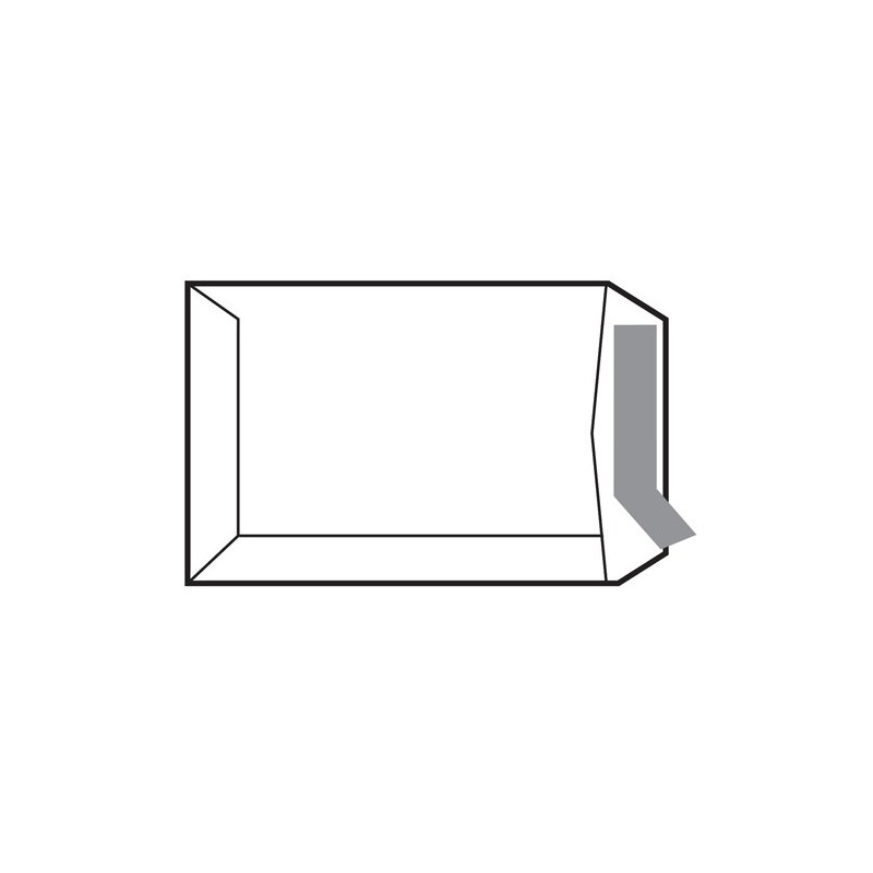 BOLSA PAPEL BLANCO 120X170MM 70G C1000 SAM