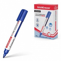 MARCADOR PIZARRA BLANCA LIQUID LW-600 AZUL ERICH KRAUSE