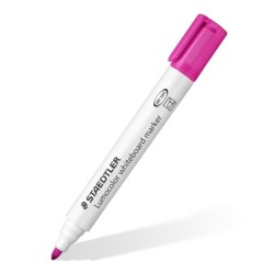 MARCADOR PIZARRA LUMOCOLOR 351 MAGENTA PACK 10 STAEDTLER