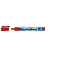 ROTULADOR FLIPCHART ROJO EDDING 380