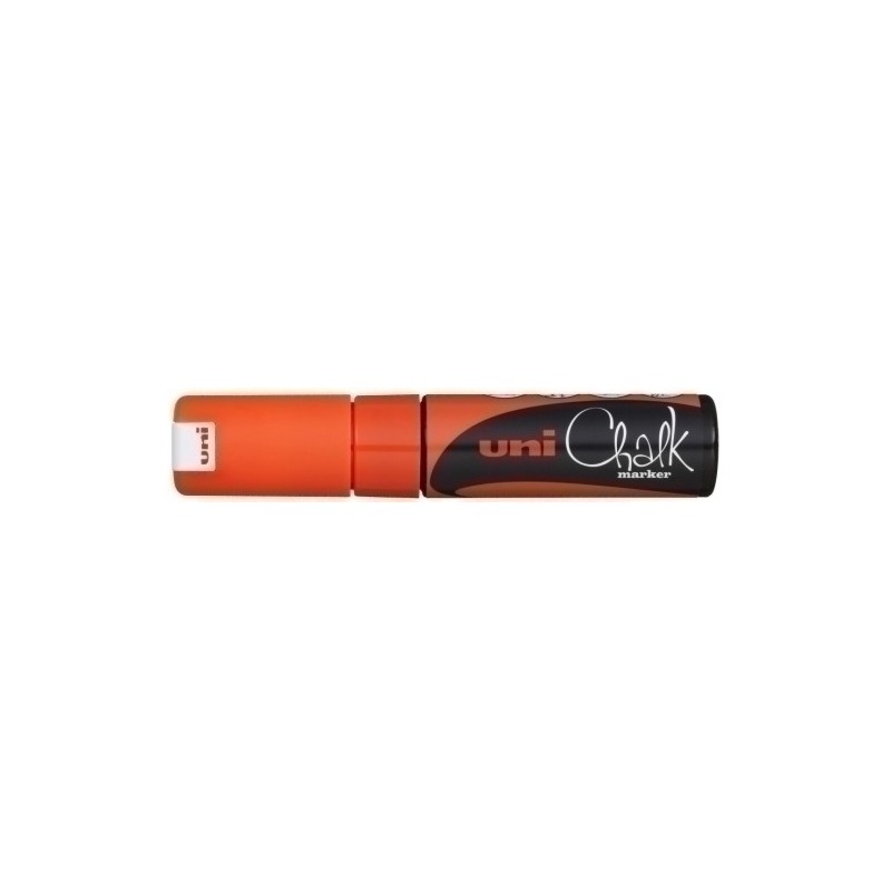 ROTULADOR UNI-BALL CHALK MARKER PWE-8K NARANJA PACK 6